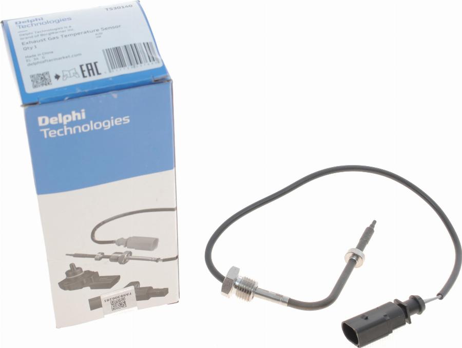 Delphi TS30140 - Sensor, temp. gas escape parts5.com