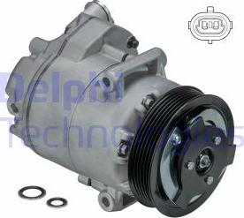 Delphi TSP0155967 - Compresor, aire acondicionado parts5.com