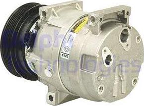 Delphi TSP0155137 - Compressor, air conditioning parts5.com