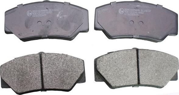 Denckermann B110232 - Brake Pad Set, disc brake parts5.com