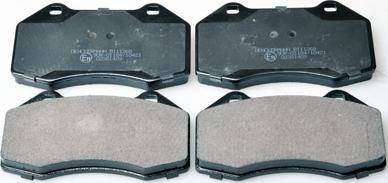 Denckermann B111268 - Bremsbelagsatz, Scheibenbremse parts5.com