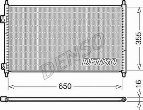 KOYORAD CD080507 - Condensator, climatizare parts5.com