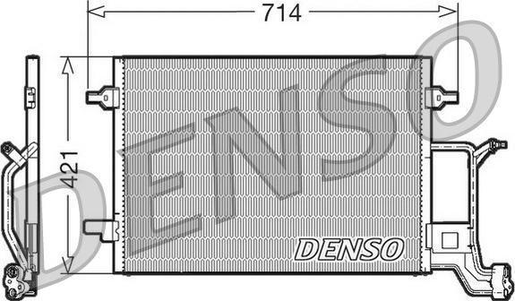 Denso DCN32019 - Condensator, climatizare parts5.com