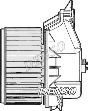 Denso DEA09045 - Ventilator, habitaclu parts5.com