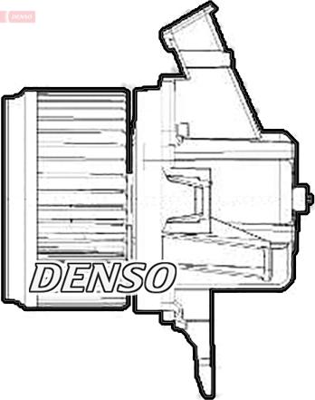 Denso DEA09208 - Wentylator wewnętrzny parts5.com