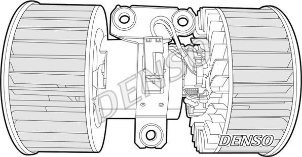 Denso DEA05002 - Ventilator, habitaclu parts5.com