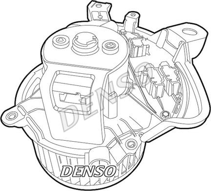 Denso DEA01011 - Ventilator, habitaclu parts5.com