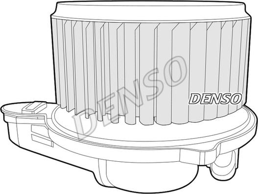 Denso DEA02006 - Ventilator, habitaclu parts5.com