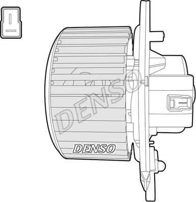 Denso DEA12004 - Ventilator unutarnjeg prostora parts5.com