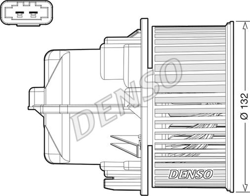 Denso DEA33002 - Interior Blower parts5.com