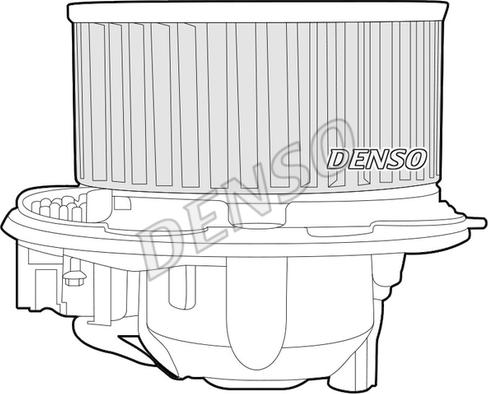 Denso DEA32003 - Ventilator, habitaclu parts5.com