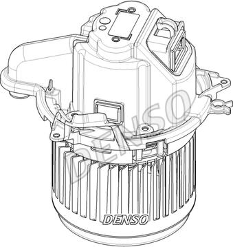 Denso DEA23022 - Ventilator notranjega prostora parts5.com