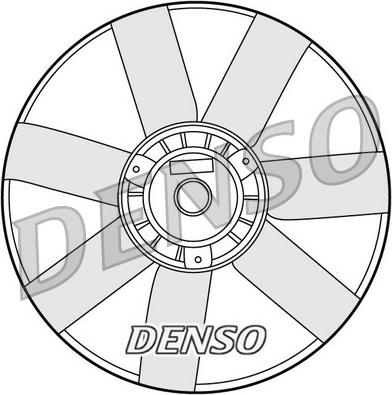 Denso DER32005 - Ventilador, refrigeración del motor parts5.com