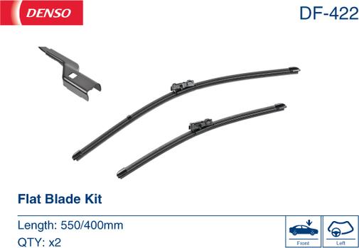 Denso DF-422 - Limpiaparabrisas parts5.com