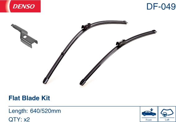 Denso DF-049 - Metlica brisača parts5.com