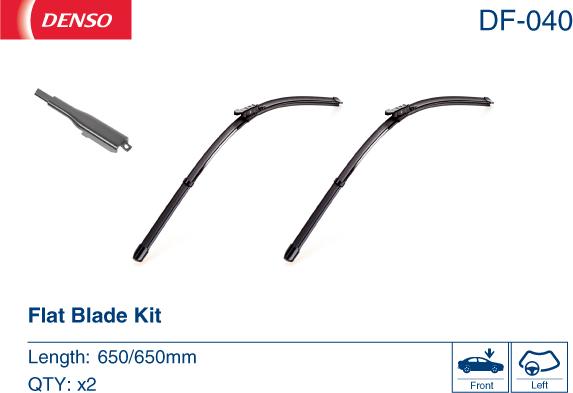 Denso DF-040 - Törlőlapát parts5.com