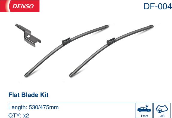 Denso DF-004 - Metlica brisalnika stekel parts5.com