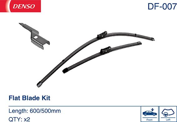 Denso DF-007 - Перо на чистачка parts5.com