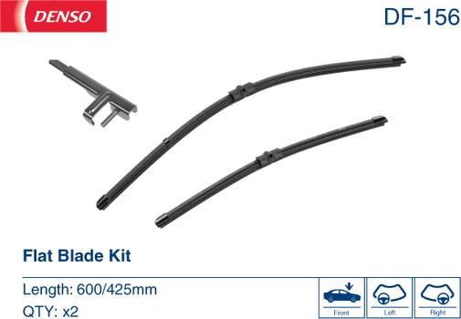 Denso DF-156 - Limpiaparabrisas parts5.com