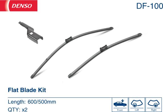 Denso DF-100 - Pióro wycieraczki parts5.com