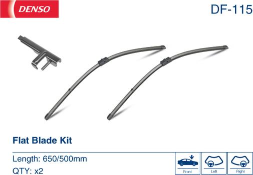 Denso DF-115 - Limpiaparabrisas parts5.com