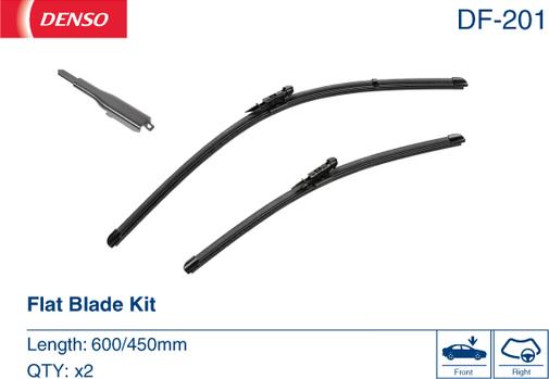 Denso DF-201 - Lamela stergator parts5.com