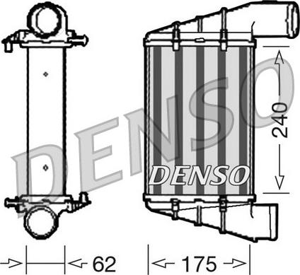 Denso DIT02001 - Intercooler, charger parts5.com