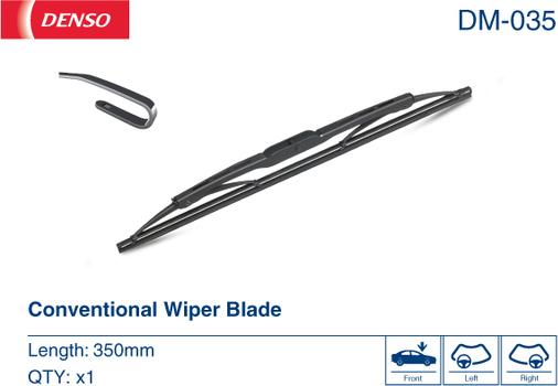 Denso DM-035 - Silecek süpürgesi parts5.com