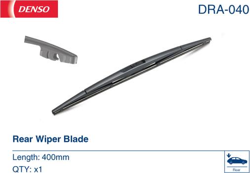 Denso DRA-040 - Wiper Blade parts5.com