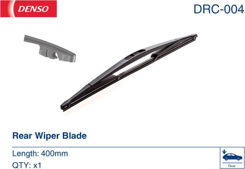 Denso DRC-004 - Перо на чистачка parts5.com