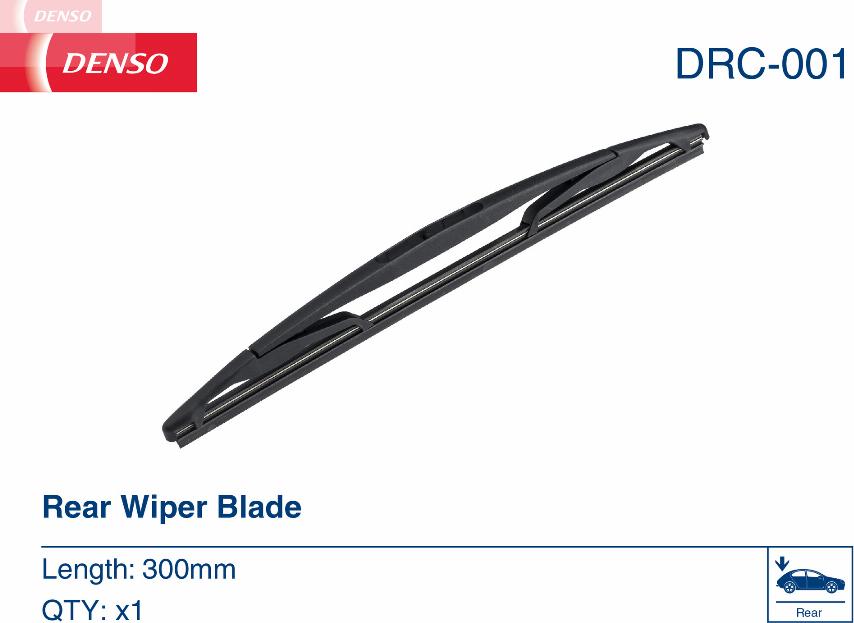 Denso DRC-001 - Pyyhkijänsulka parts5.com