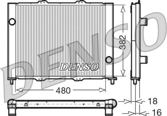 Denso DRM23099 - Módulo de refrigeración parts5.com