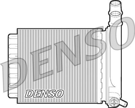 Denso DRR07007 - Radiador de calefacción parts5.com