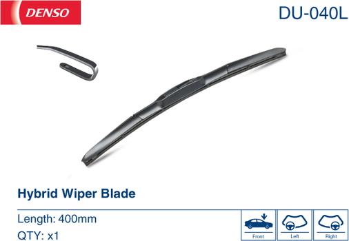 Denso DU-040L - Pyyhkijänsulka parts5.com