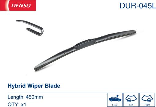 Denso DUR-045L - Wischblatt parts5.com