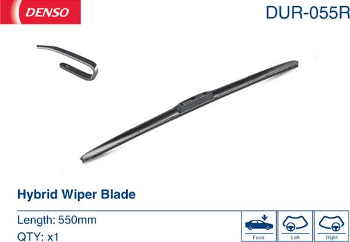 Denso DUR-055R - Silecek süpürgesi parts5.com