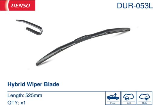 Denso DUR-053L - Silecek süpürgesi parts5.com