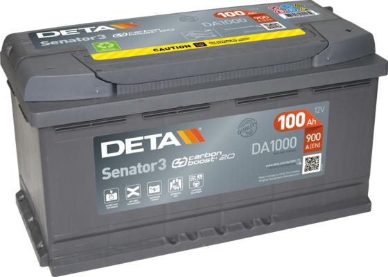 DETA DA1000 - Batterie de démarrage parts5.com