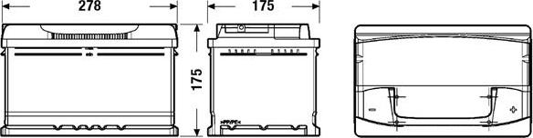 DETA DA722 - Μπαταρία εκκίνησης parts5.com