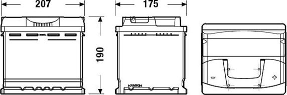 DETA DB500 - Käivitusaku parts5.com