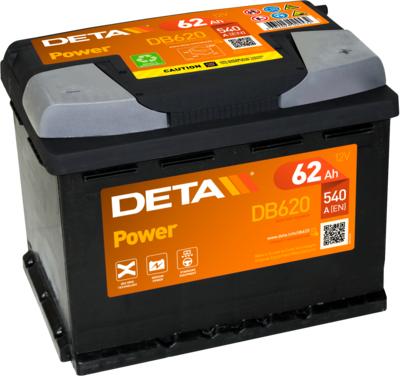 DETA DB620 - Starterbatterie parts5.com