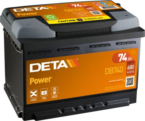 DETA DB740 - Batterie de démarrage parts5.com