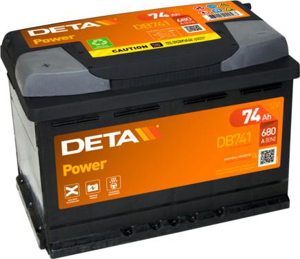 DETA DB741 - Batería de arranque parts5.com