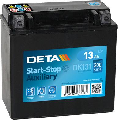 DETA DK131 - Batterie de démarrage parts5.com