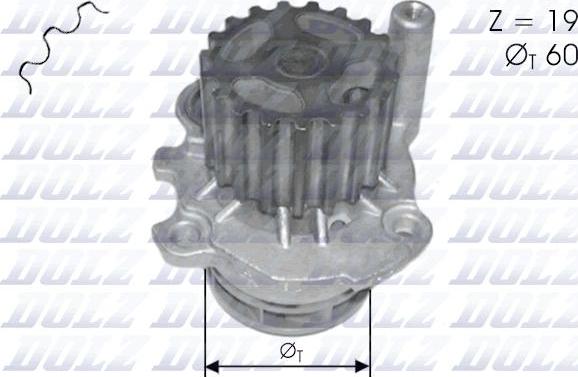 DOLZ A196 - Водна помпа parts5.com