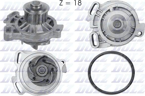 DOLZ A176 - Bomba de agua parts5.com