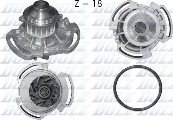 DOLZ A170 - Pompa apa parts5.com