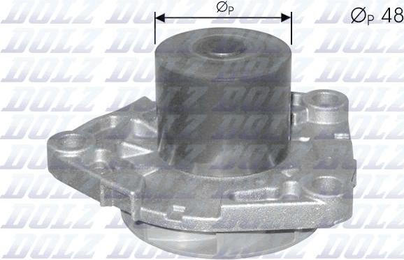 DOLZ A300 - Water Pump parts5.com