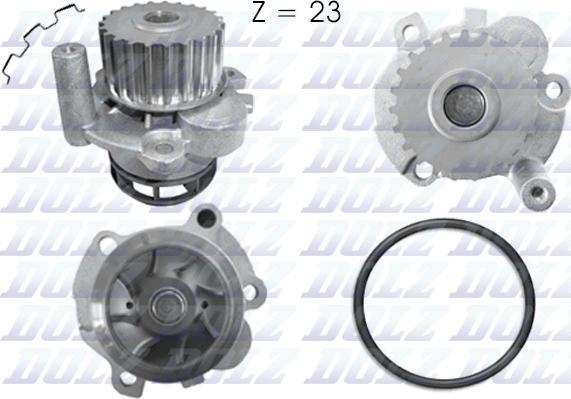 DOLZ A212 - Pompa apa parts5.com