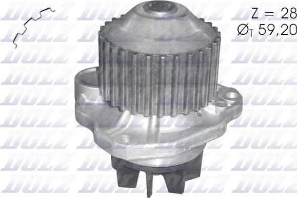 DOLZ C123 - Pompa apa parts5.com